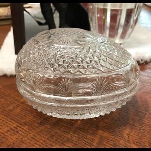 Avon Egg Vintage crystal